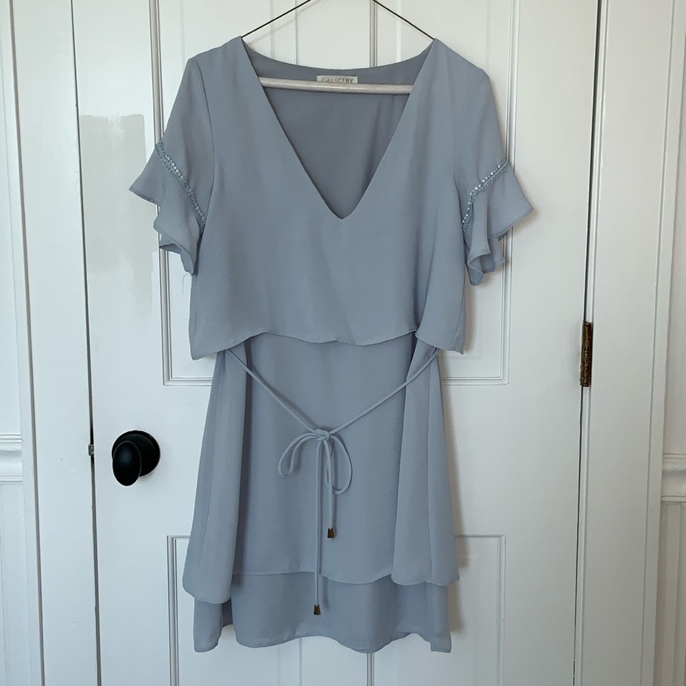 Light Blue Mini Dress